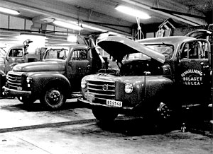 Luleå 1959. LV-verkstaden.